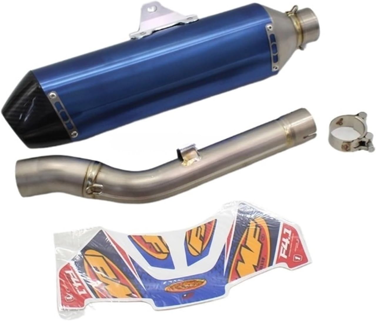 Titanium Alloy Motorcycle Exhaust Muffler Compatible for Kawasaki